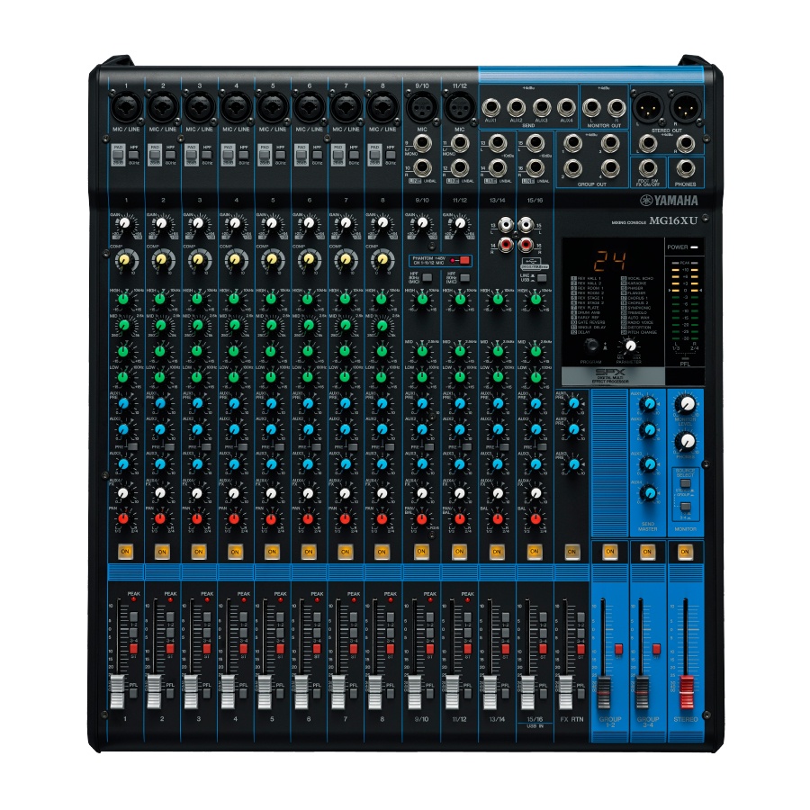Bàn trộn Mixer Yamaha MG16XU chính hãng