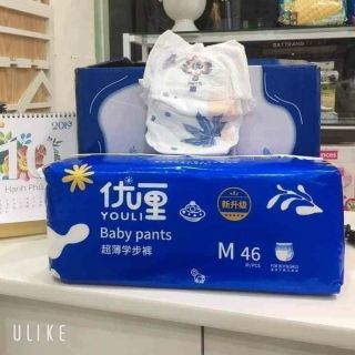 Bỉm dán/Quần  Youli đủ size /S 112/ M 96/ M 88/ L 84/ XL 80/ XXL 72/ XXL 68