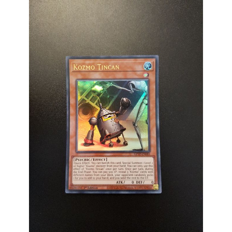 Lá bài GFTP-EN085 - Kozmo Tincan - Ultra Rare - 1st Edition