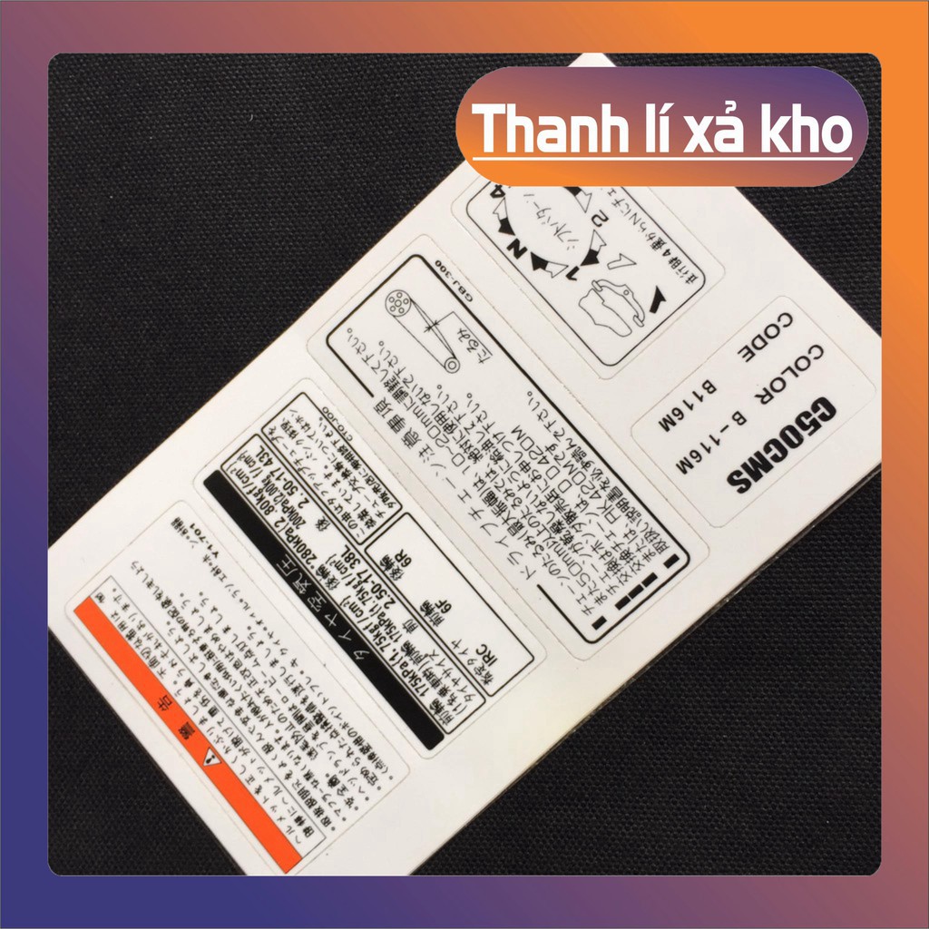 Trọn bộ tem thông số xe máy dán xe SUPER CUB, SUPER CUB 50, SUPER CUP 70 tem thông số đầy đủ của xe