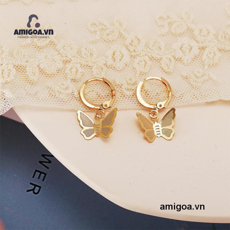 ✨✨Đôi khuyên tai hình bươm bướm sáng tạo thời trang