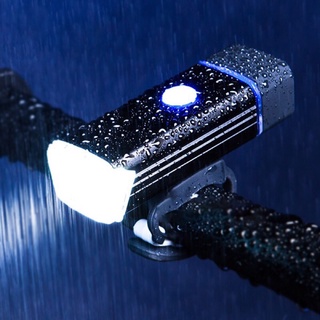 Đèn trước LED xe đạp siêu sáng Machfally sạc USB hàng chính hãng, chống nước