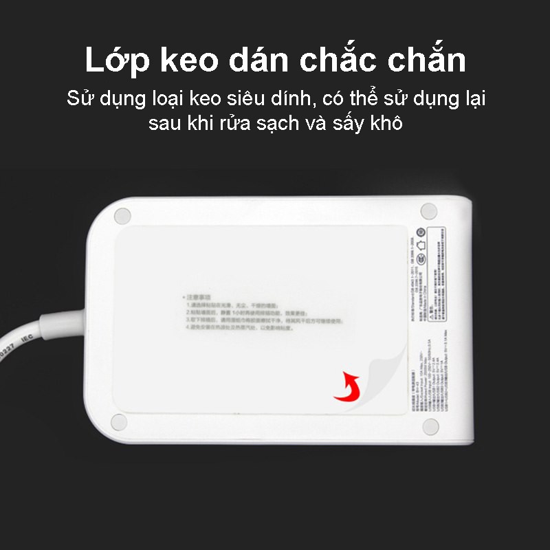 Ổ cắm điện đa năng Pisen Power Socket BH-43 - Hàng chính hãng