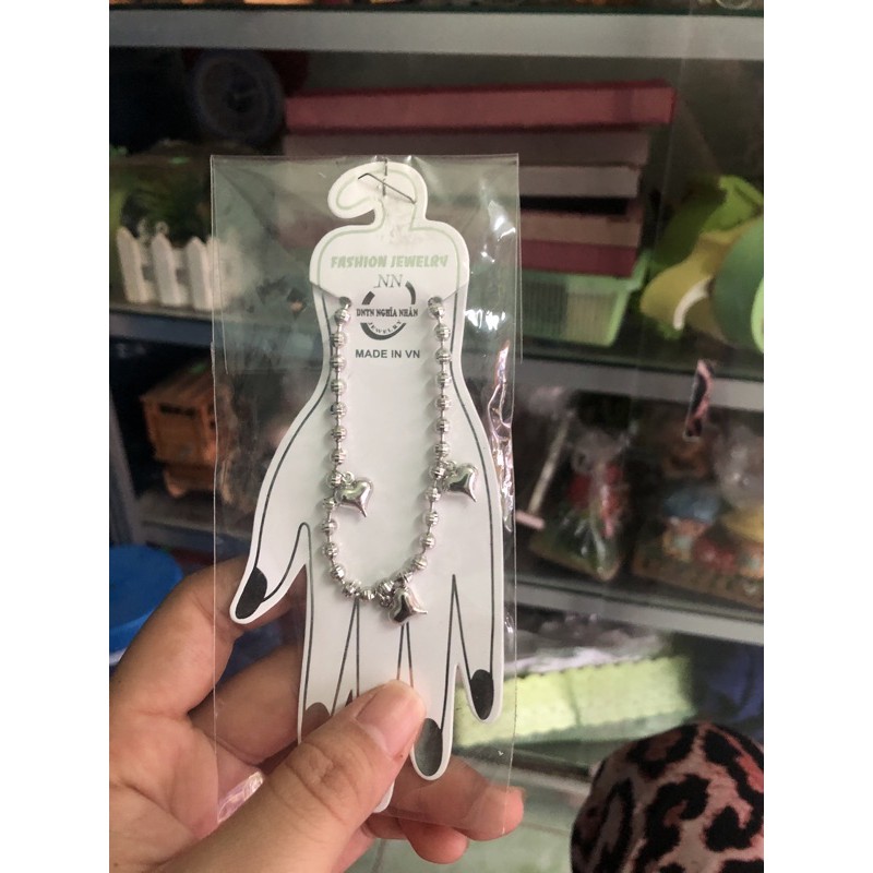 LẮC TAY BI TIM INOX CAO CẤP
