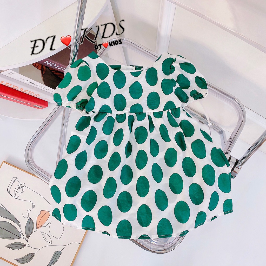 [XẢ HÀNG] Váy Đũi Lụa Siêu Xinh Cho Bé Gái