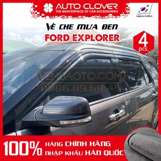 Vè che mưa đen ford explorer 2016-2021 - chính hãng auto clover hàn quốc