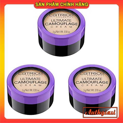 Kem che khuyết điểm CATRICE Ultimate Camouflage Cream dạng kem hộp tròn che phủ hoàn hảo