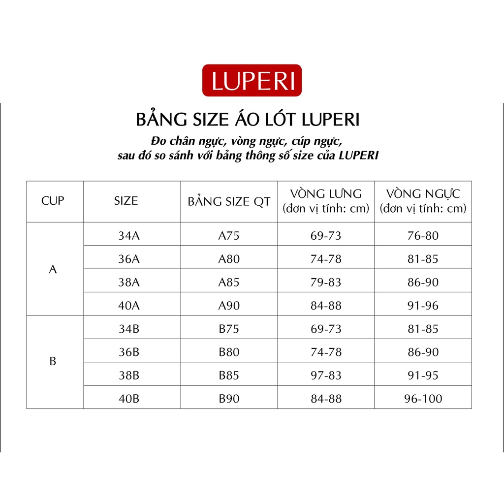 Áo Lót Nữ Ren Nâng Ngực Có Gọng Cao Cấp Luperi Dáng Quả Lên, Đệm Mút Vừa Ôm Ngực Êm Ái Lp810300001