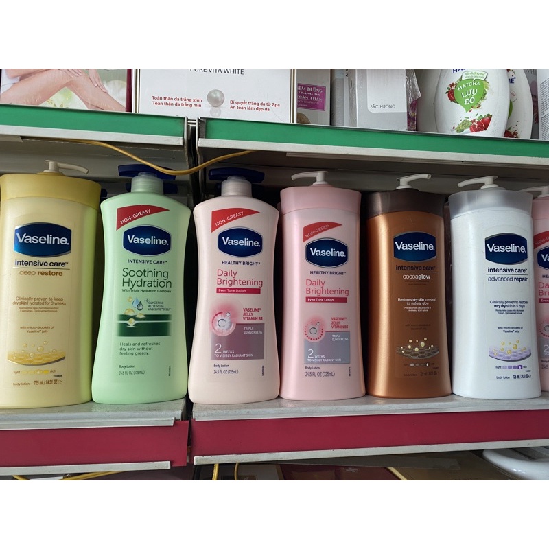 Sữa dưỡng thể vaseline 725ml Mỹ