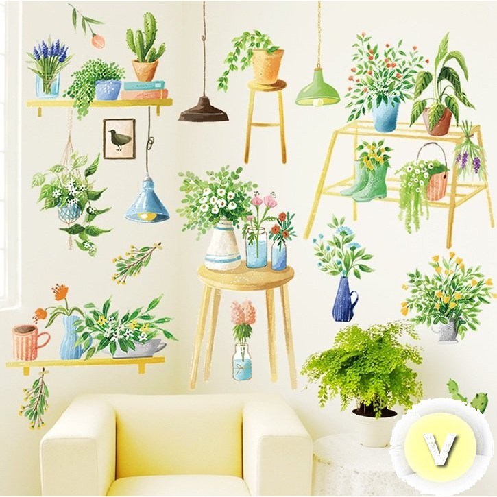 Decal dán tường Khu vườn nhỏ 2