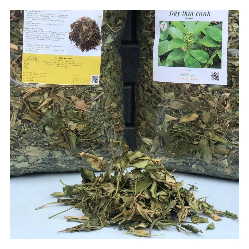 Dây Thìa Canh Loại 1 Hàng Mới Chất Lượng Hỗ Trợ Người Tiểu Đường Túi 1Kg | BigBuy360 - bigbuy360.vn