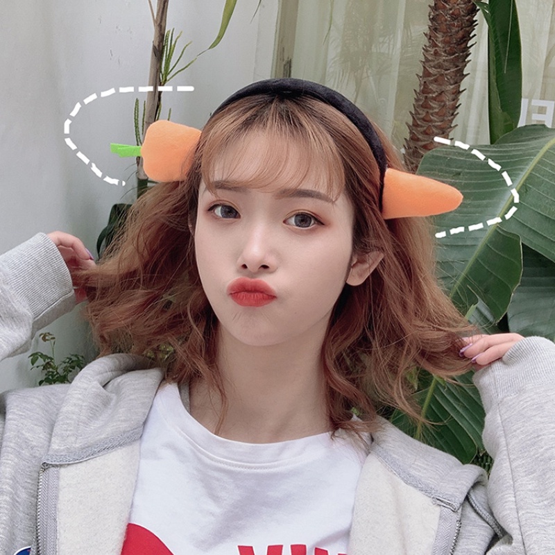 Băng Đô Cài Tóc Rửa Mặt Nơ Đễ Thương Thời Trang Hàn Quốc Cho Nữ