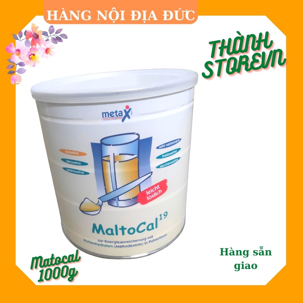 Sữa bột tăng cân MALTOCAL 19 Cho trẻ biếng ăn Suy sinh dưỡng Thấp còi  giúp tăng chiều cao