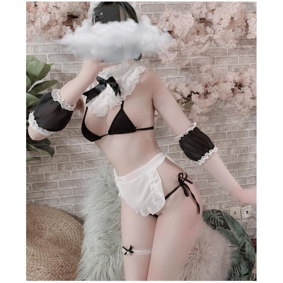 Cosplay nữ hầu phòng, nự phục vụ, hầu gái, người hầu sexy phong cách Lolita Nhật Bản | BigBuy360 - bigbuy360.vn