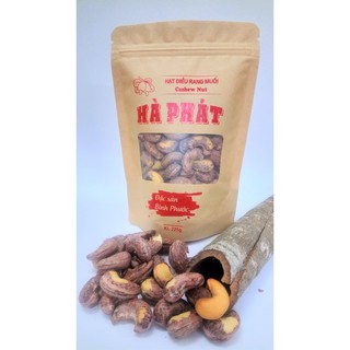 Điều Rang Muối Loại A Túi ZIP 225gr