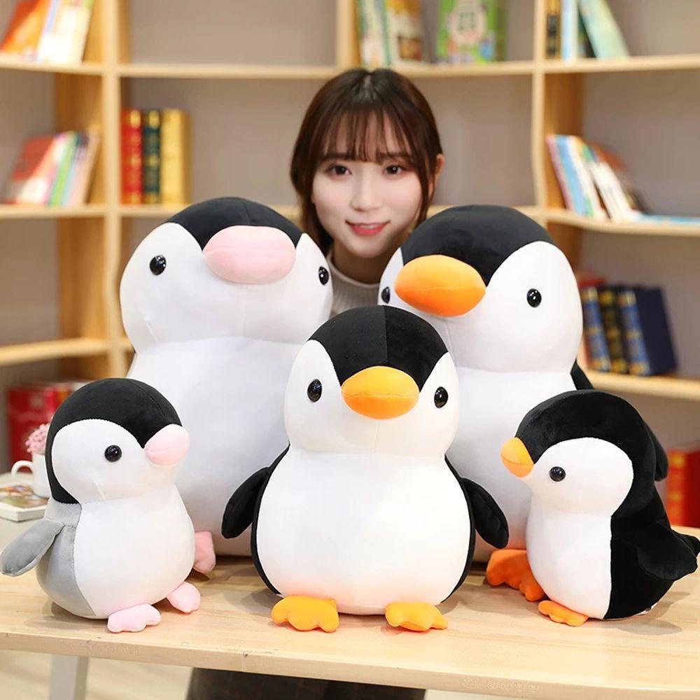 LILYES Chim Cánh Cụt Nhồi Bông Mềm Mại Xinh Xắn