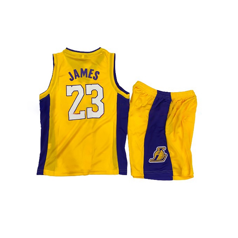 Bộ quần áo thể thao bóng rổ trẻ em nam nữ NBA mát đẹp giá rẻ Bulls Celtics Lakers Warriors nhều màu mát, thấm hút mồ hôi