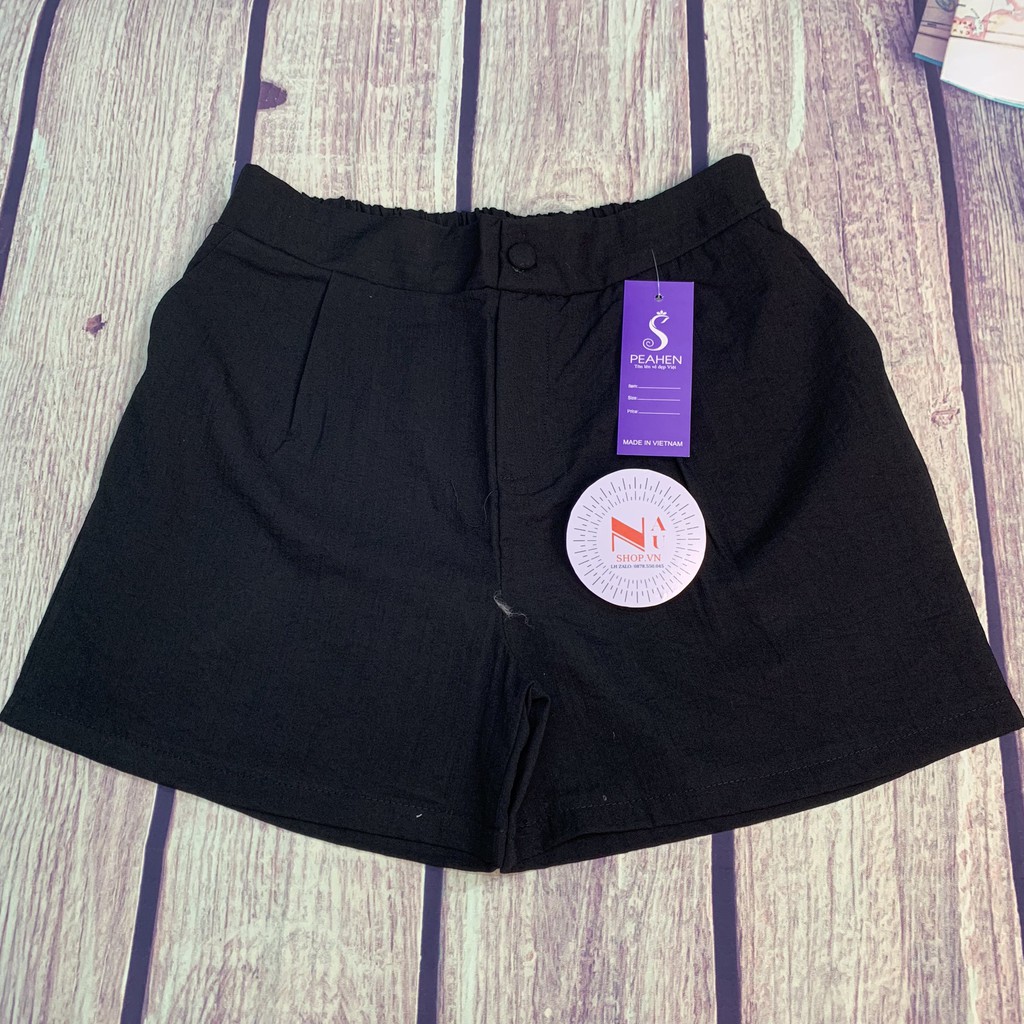 Quần short,quần đùi đũi thái nữ ❤FreeShip❤  siêu mát lạnh nhiều màu Free Size <65kg | BigBuy360 - bigbuy360.vn