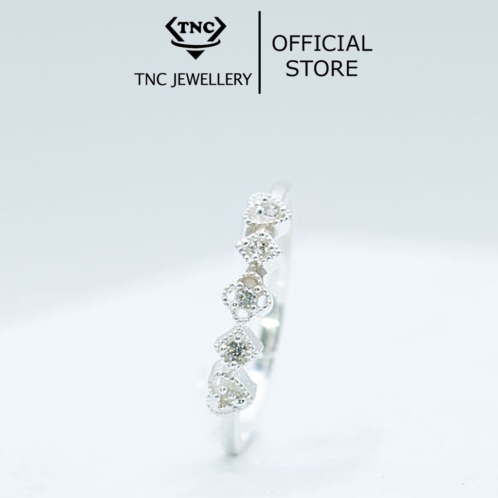 Nhẫn Bạc Nữ Bông Hoa Sao Nhẹ Nhàng, Thanh Lịch -Trang Sức TNC JEWELLERY