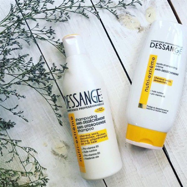 Combo Dầu Gội Và Xả Dessange Nutri-Extreme Pháp