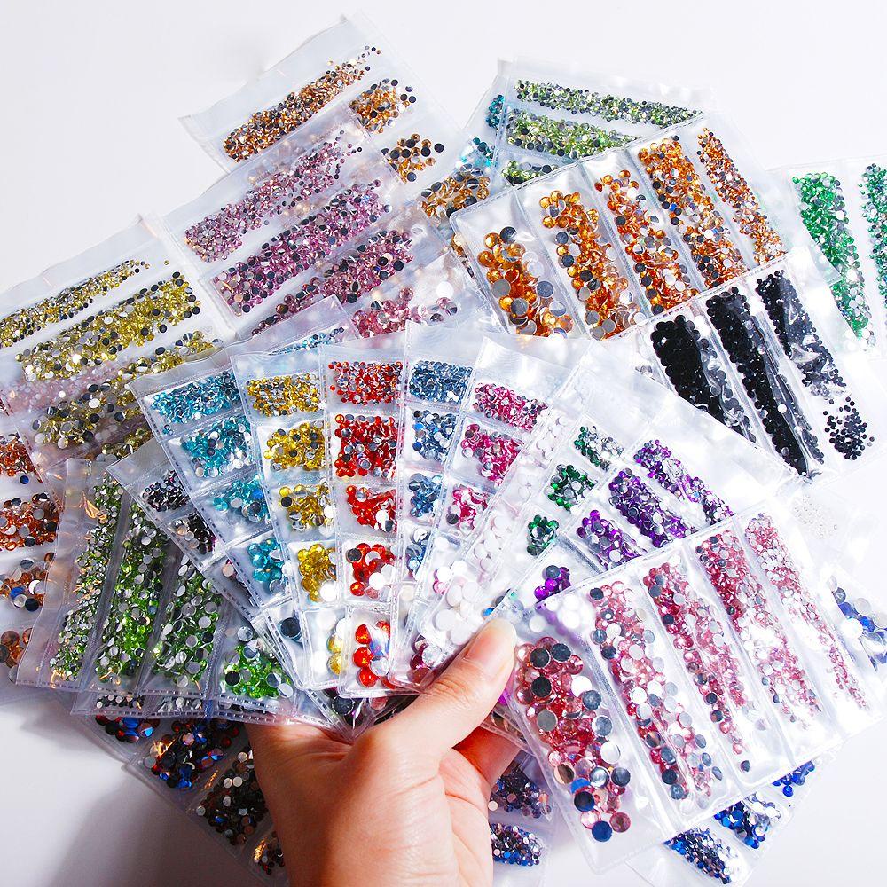 Espo 100 Móng Tay Giả 2-6mm|Miếng Dán Trang Trí Móng Tay Nhiều Kích Cỡ
