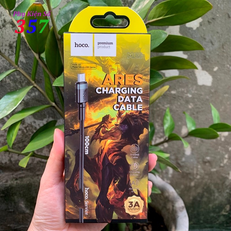 Cáp sạc dây dù Hoco ME5 sạc nhanh truyền dữ liệu nhanh