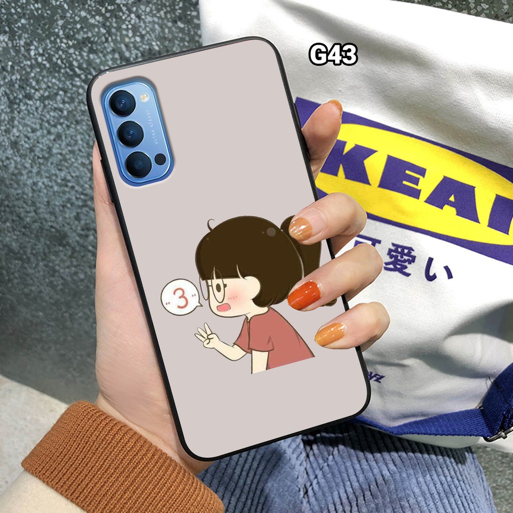 [HOT] Ốp lưng RENO 4 - RENO 4 PRO in hình đôi hoạt hình dễ thương