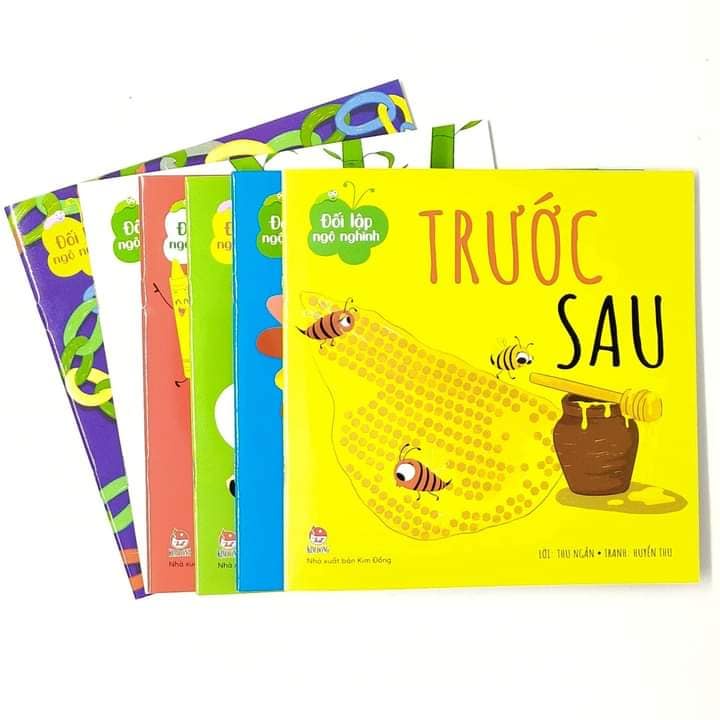 Sách Đối lập ngộ nghĩnh bộ 4 cuốn