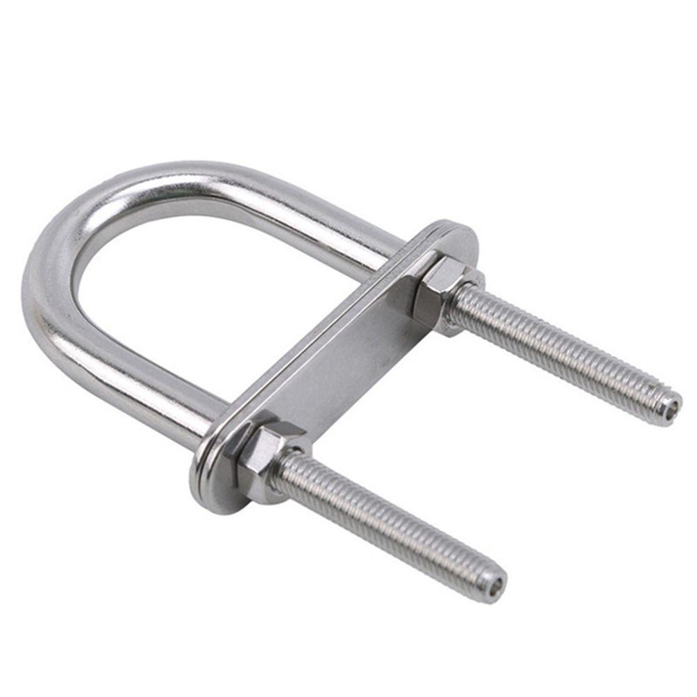 Bu Lông Chữ U Bằng Thép Không Gỉ M5 / M6 / M8 / M10 304 Cho Tàu Thuyền