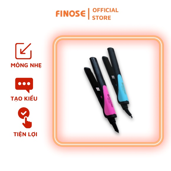 Máy duỗi tóc FINOSE mini chính hãng cao cấp, mức điều chỉnh nhiệt độ thông minh