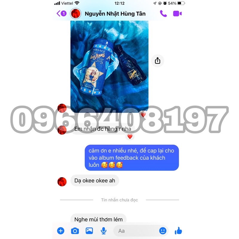 Nước hoa nam VERSACE BLUE JEANS 75ML EDT