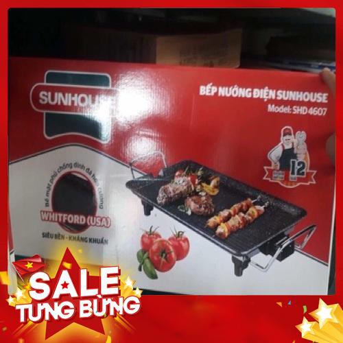 Bếp Nướng Điện Không Khói SUNHOUSE SHD4607 1500w Hàng chính hãng