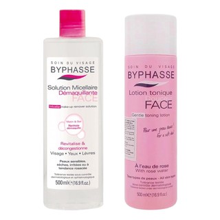 Nước Tẩy Trang Byphasse 500ml Micellar Make-up Remover Solution