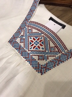 VÁY ZARA THÊU VIỀN