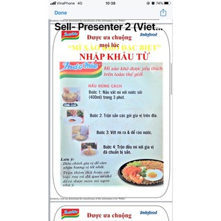 mì indomie đủ vị (mix theo yêu cầu)