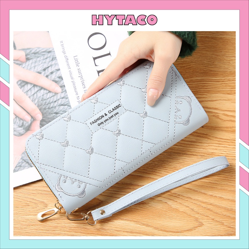 Ví dài nữ cầm tay Phong Cách Hàn Quốc học sinh dễ thương HYTACO VDCT06
