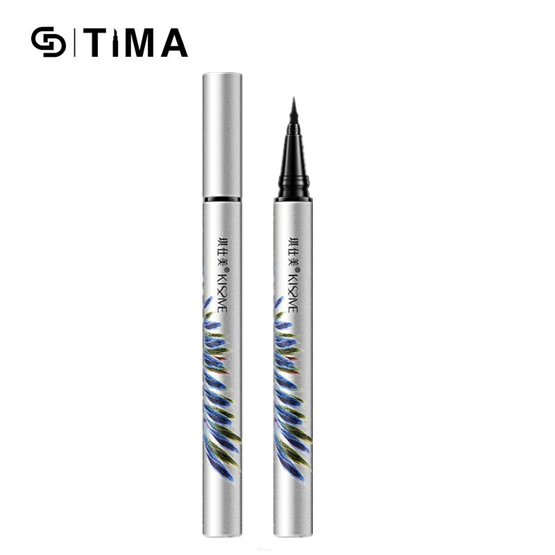 Bút Kẻ Mắt Nước GDTIMA Màu Đen Nhanh Khô Chống Thấm Nước 0.6ml