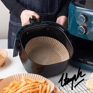 Sỉ 14k- Set 50 Giấy nến nồi chiên ko dầu hình khuôn bánh , cực tiện ích và tiện dụng cho các chị em nội trợ