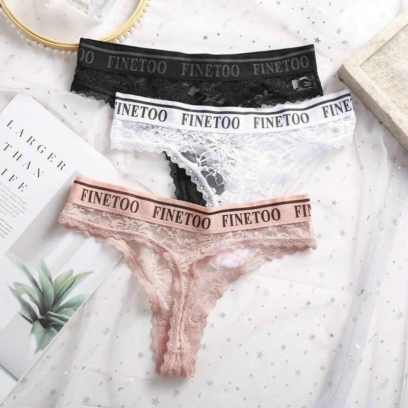 Quần Lót Nữ Lọt Khe Ren Họa Tiết Hoa Sexy Quyến Rủ Min Underwear 210142