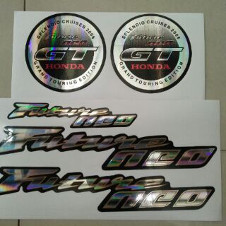 Bộ tem chữ Future neo GT 2006 phản quang