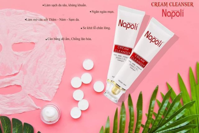 Kem Sữa Rửa Mặt Napoli ( Cream Cleanser )