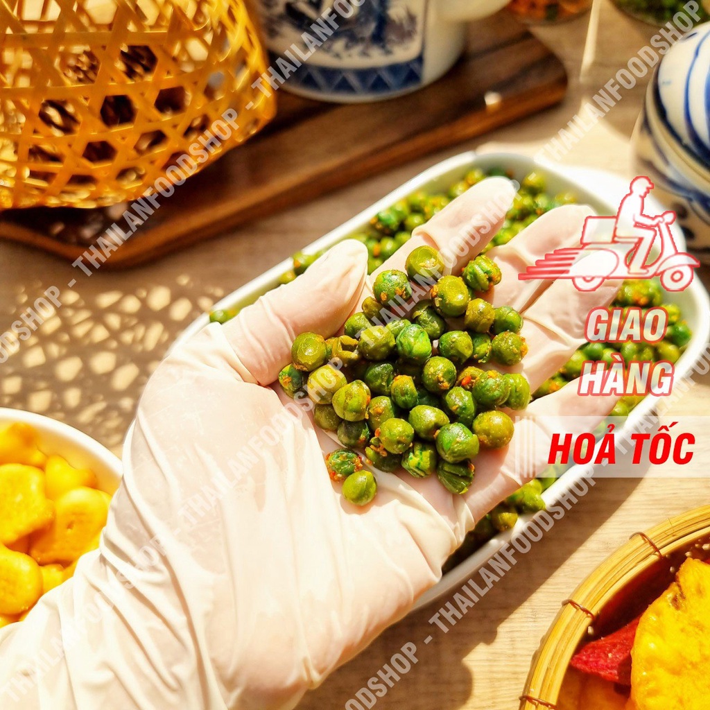 Đậu Hà Lan Tỏi Ơt Lon 300gram