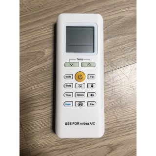 Remote máy lạnh Midea - Điều khiển điều hoà Midea