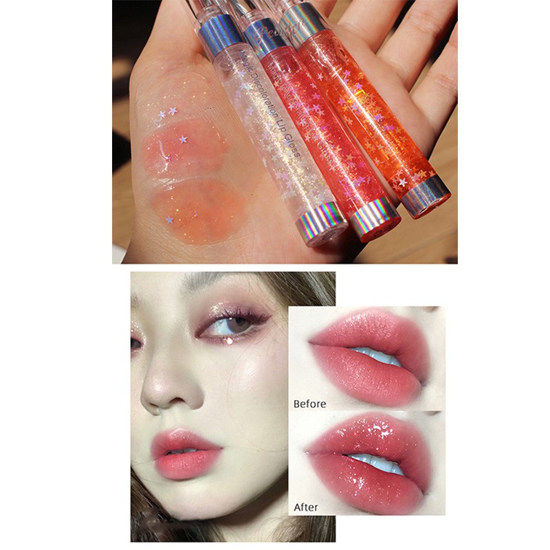 (Hàng Mới Về) Son Bóng Trong Suốt Dưỡng Ẩm Chống Thấm Nước | BigBuy360 - bigbuy360.vn