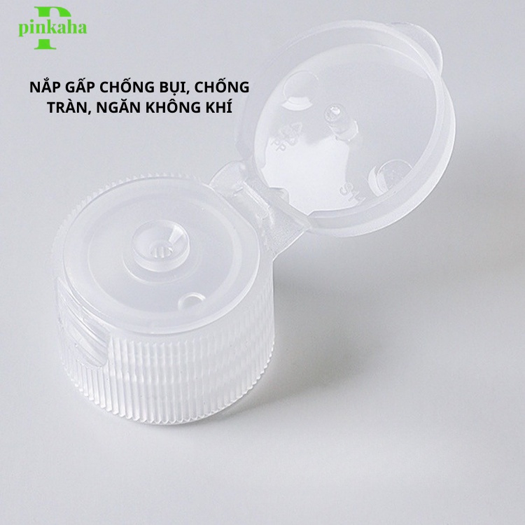Túi chiết mỹ phẩm du lịch dầu gội và sữa tắm nhỏ nhựa silicon tái sử dụng 30ml / 50ml / 100ml