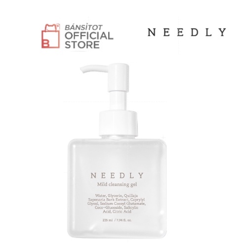 Sữa rửa mặt PH thấp cấp ẩm NEEDLY Mild Cleansing Gel 235 ml