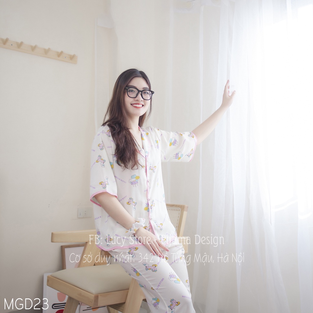 Bộ Đồ Nữ Thời Trang Hàn Quốc Kiểu Dáng Dễ Thương Siêu Mềm Mịn Mát | BigBuy360 - bigbuy360.vn