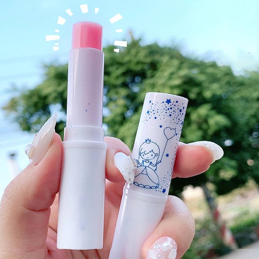 [Hàng mới về] Son dưỡng môi đổi màu giữ ẩm tự nhiên 3g