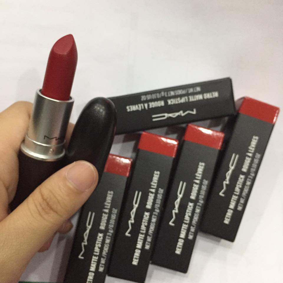 Son MAC Ruby Woo - Thỏi son đỏ thần thánh