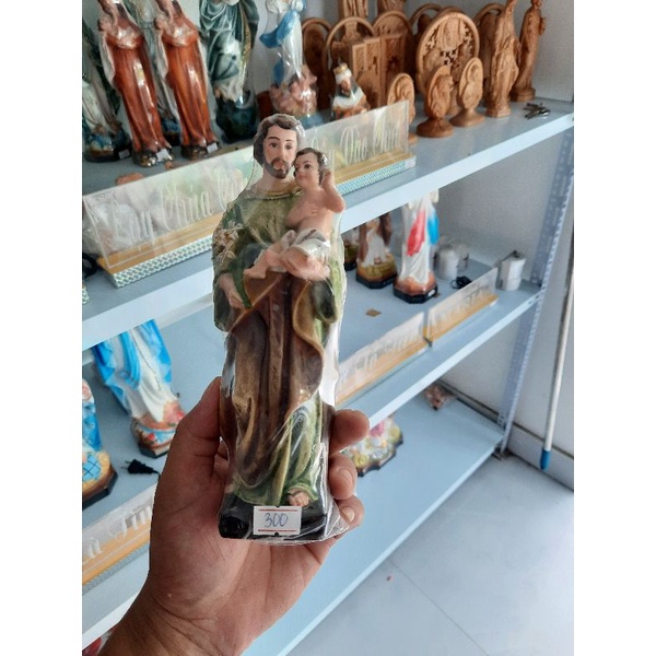 Tượng ông thánh giuse, tượng giả cổ để bàn, dành cho mọi người theo đạo công giáo